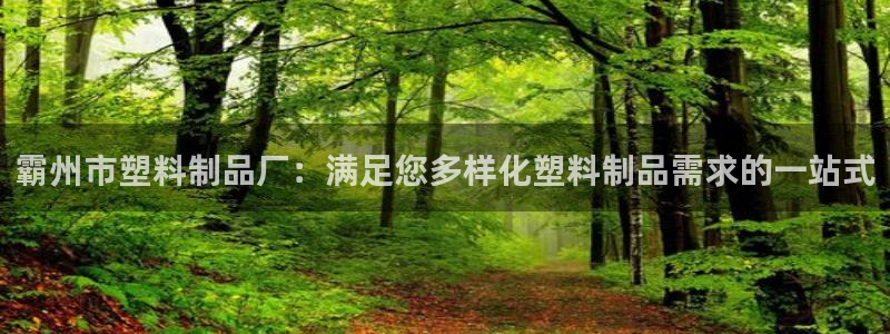 太阳成集团是干嘛的：霸州市塑料制品厂：满足您多样化塑料制品需