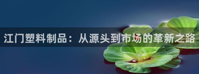 太阳成集团tyc234cc[主页]网址振兴：江门塑料制品：从