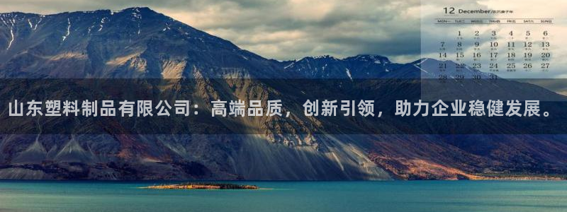 太阳app安卓版：山东塑料制品有限公司：高端品质，创新引领，