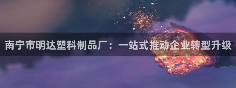 太阳集团城网站2017：南宁市明达塑料制品厂：一站式推动企业